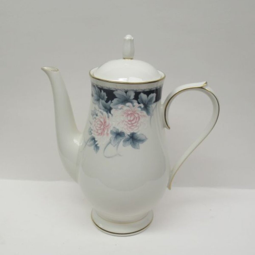 Noritake China Japan NIGHT SONG NIGHTSONG 10 3/8 Inch High Coffee Pot with Lid
